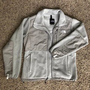 The North Face Gray Denali Fleece Jacket